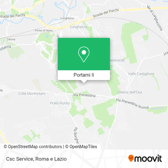 Mappa Csc Service