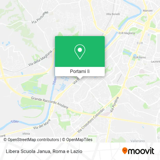 Mappa Libera Scuola Janua