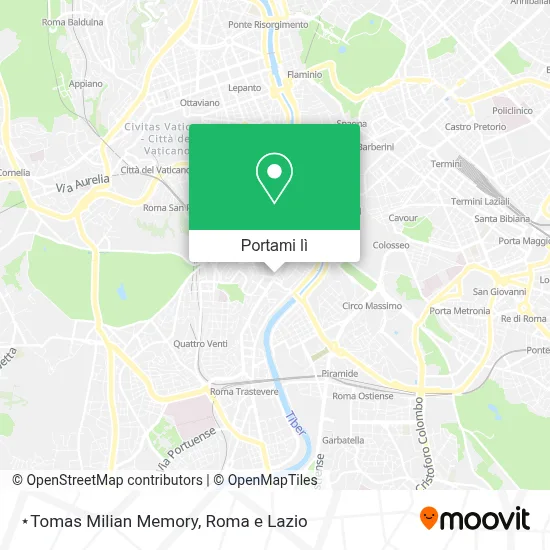 Mappa ⋆Tomas Milian Memory