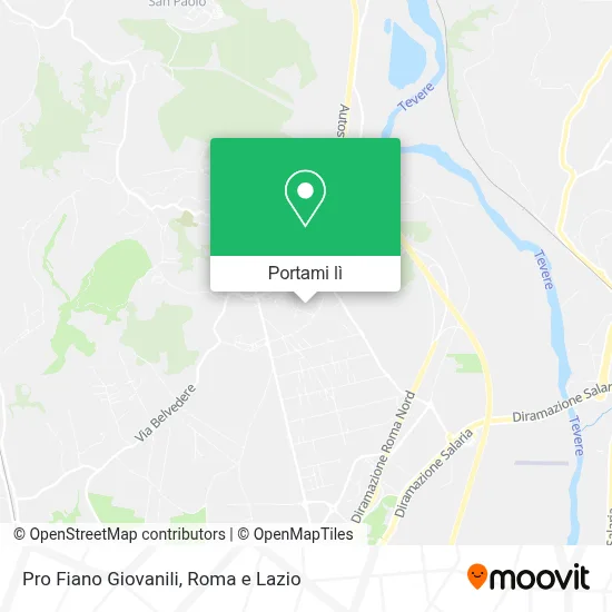 Mappa Pro Fiano Giovanili