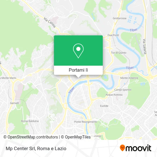 Mappa Mp Center Srl
