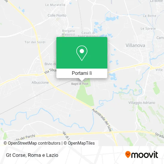 Mappa Gt Corse