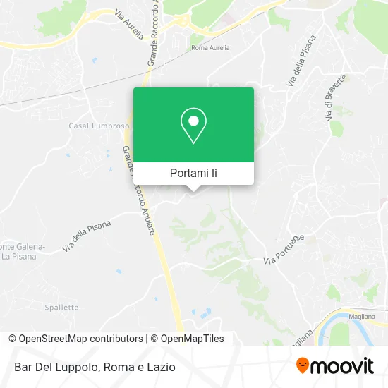 Mappa Bar Del Luppolo