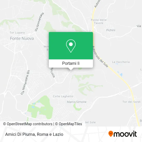Mappa Amici Di Piuma
