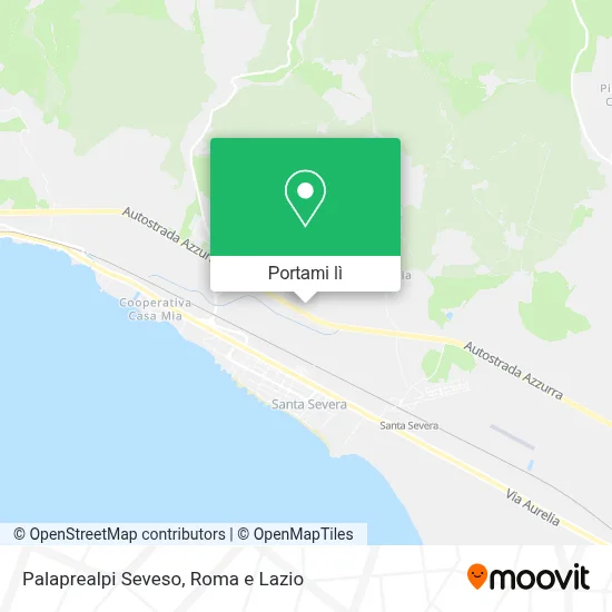 Mappa Palaprealpi Seveso