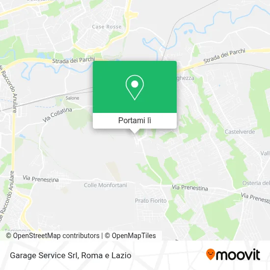 Mappa Garage Service Srl