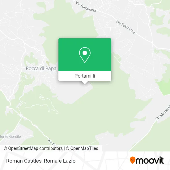 Mappa Roman Castles