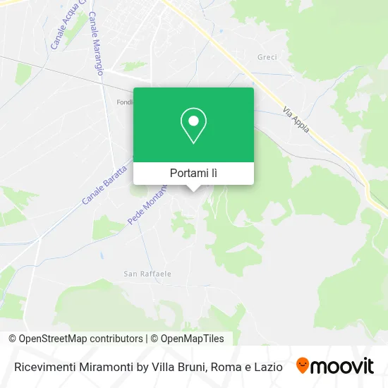 Mappa Ricevimenti Miramonti by Villa Bruni