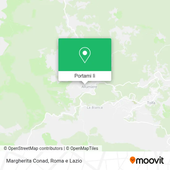 Mappa Margherita Conad
