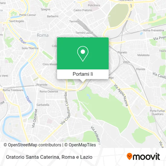Mappa Oratorio Santa Caterina