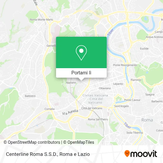 Mappa Centerline Roma S.S.D.