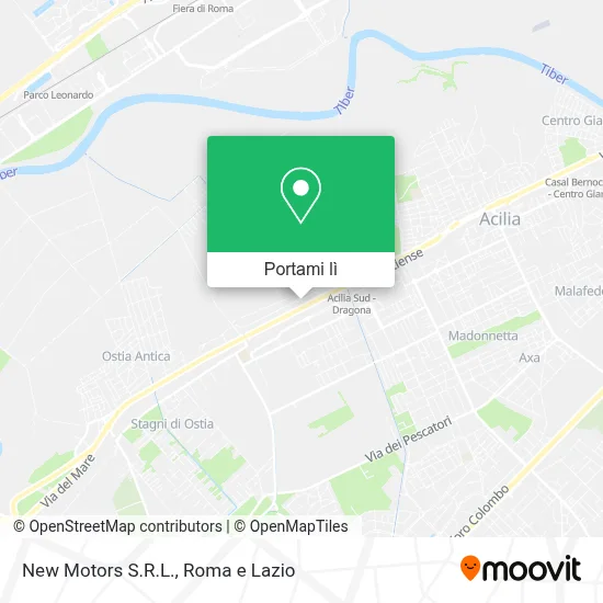 Mappa New Motors S.R.L.