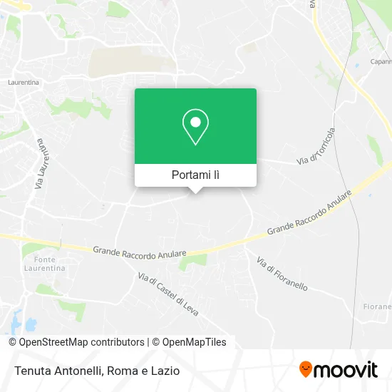 Mappa Tenuta Antonelli