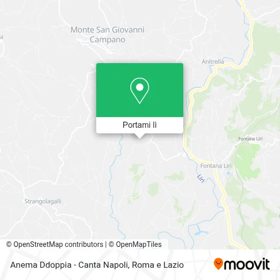 Mappa Anema Ddoppia - Canta Napoli