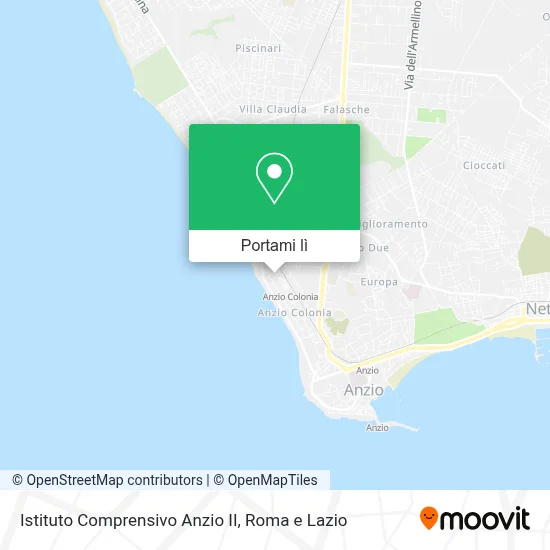 Mappa Istituto Comprensivo Anzio II