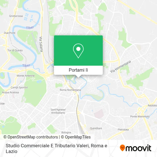 Mappa Studio Commerciale E Tributario Valeri