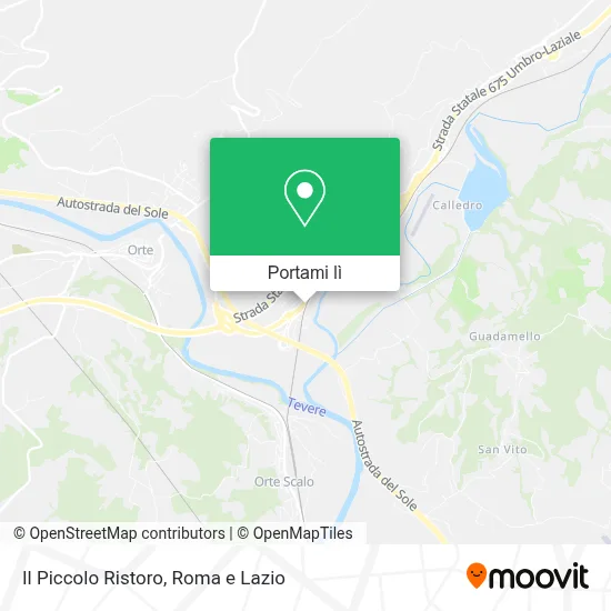 Mappa Il Piccolo Ristoro