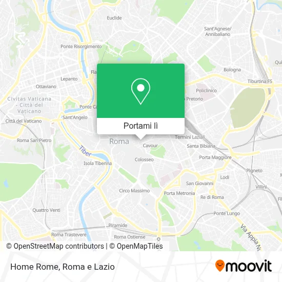 Mappa Home Rome