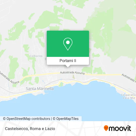 Mappa Castelsecco