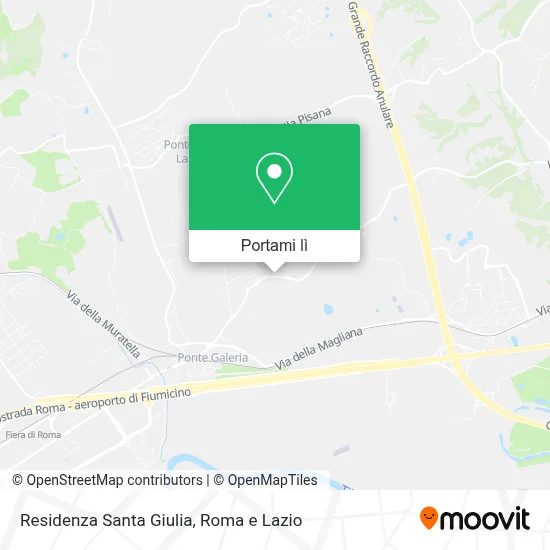 Mappa Residenza Santa Giulia