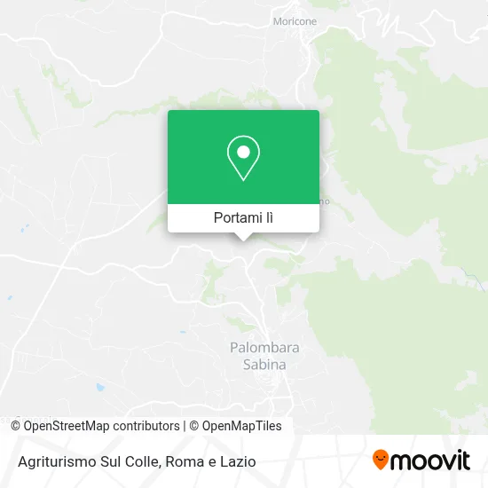 Mappa Agriturismo Sul Colle
