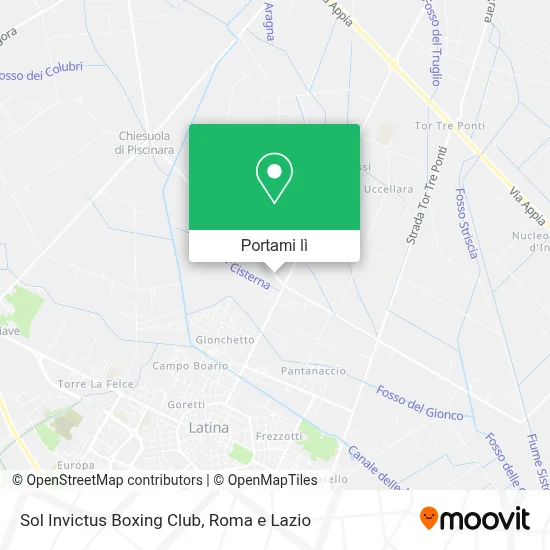 Mappa Sol Invictus Boxing Club