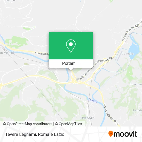 Mappa Tevere Legnami
