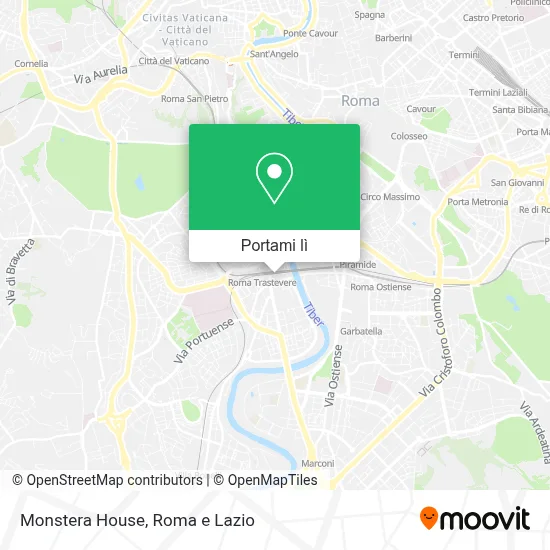 Mappa Monstera House