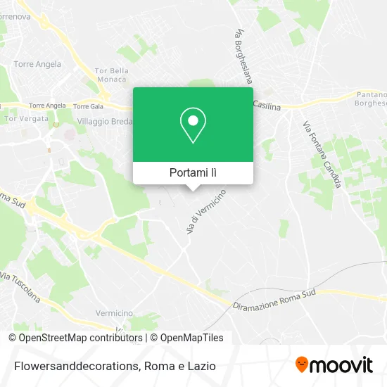 Mappa Flowersanddecorations