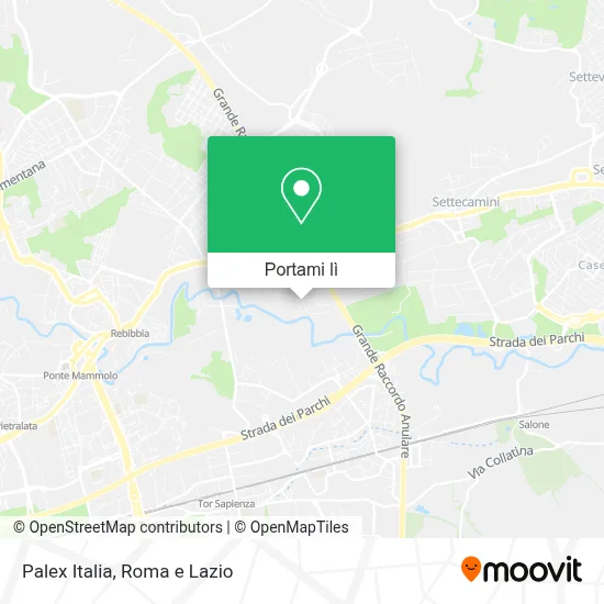 Mappa Palex Italia