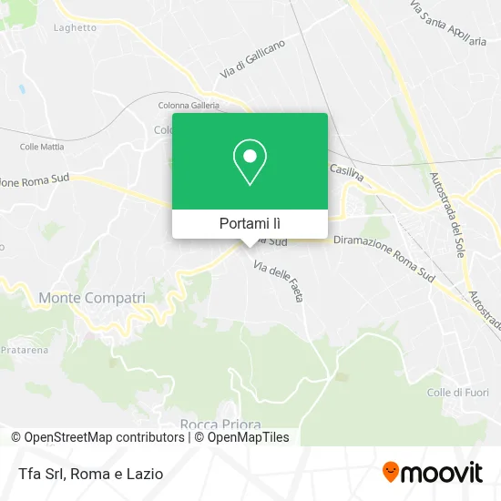 Mappa Tfa Srl