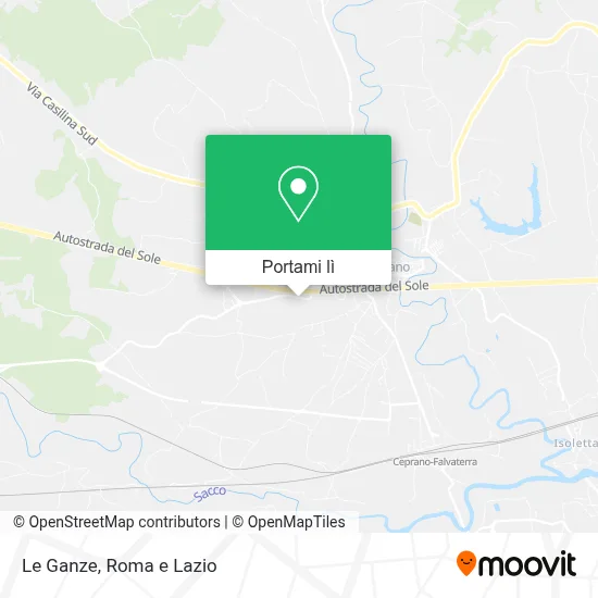 Mappa Le Ganze