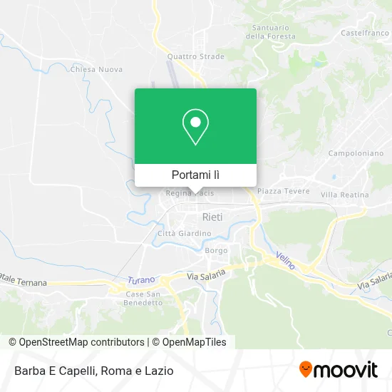 Mappa Barba E Capelli