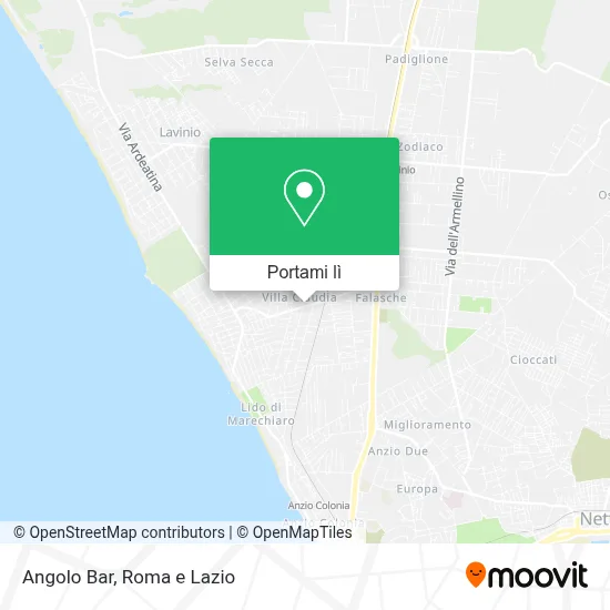Mappa Angolo Bar