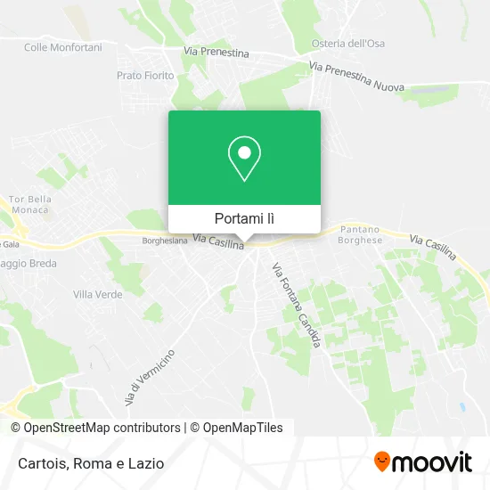 Mappa Cartois