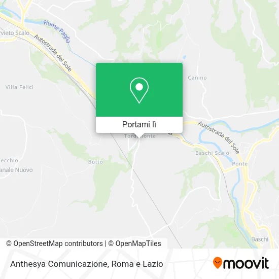 Mappa Anthesya Comunicazione