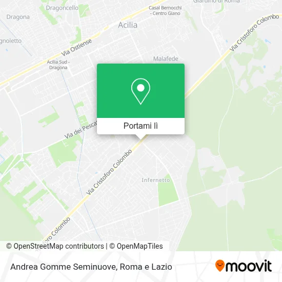 Mappa Andrea Gomme Seminuove