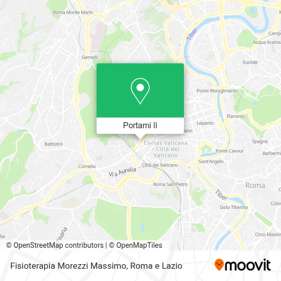 Mappa Fisioterapia Morezzi Massimo