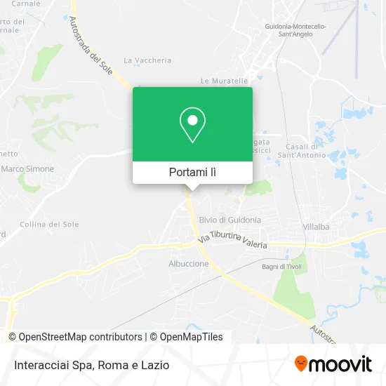 Mappa Interacciai Spa