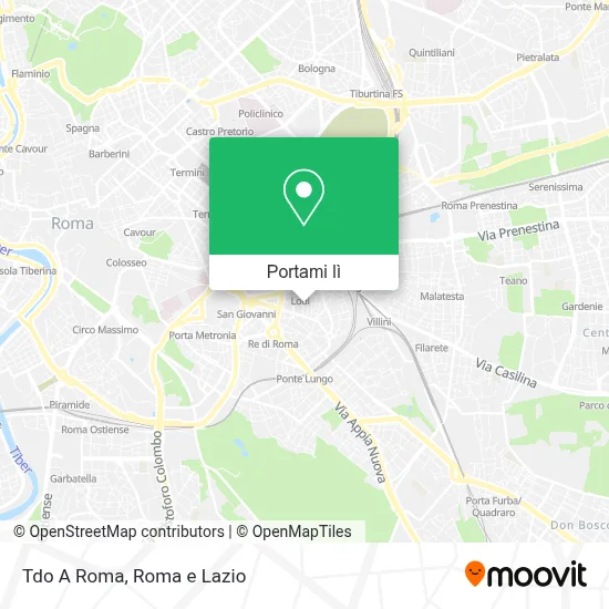 Mappa Tdo A Roma