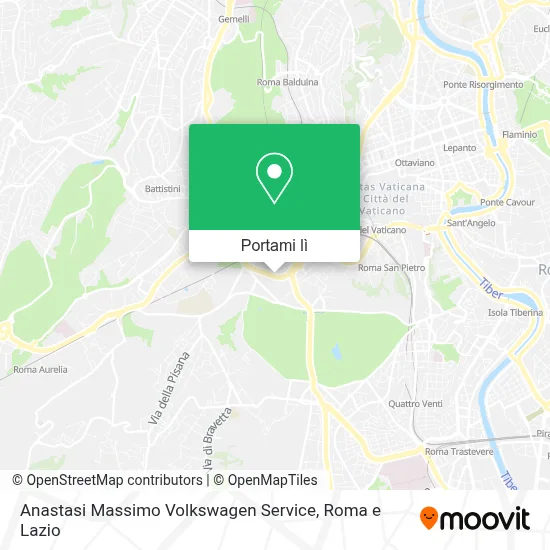 Mappa Anastasi Massimo Volkswagen Service