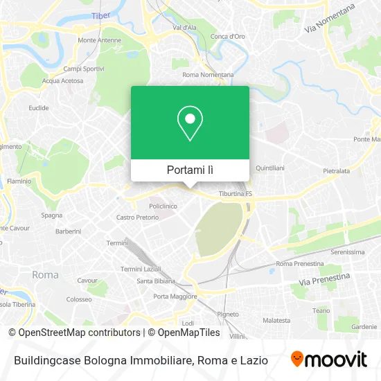Mappa Buildingcase Bologna Immobiliare