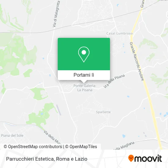 Mappa Parrucchieri Estetica