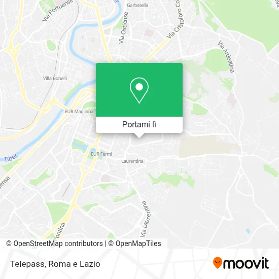 Mappa Telepass