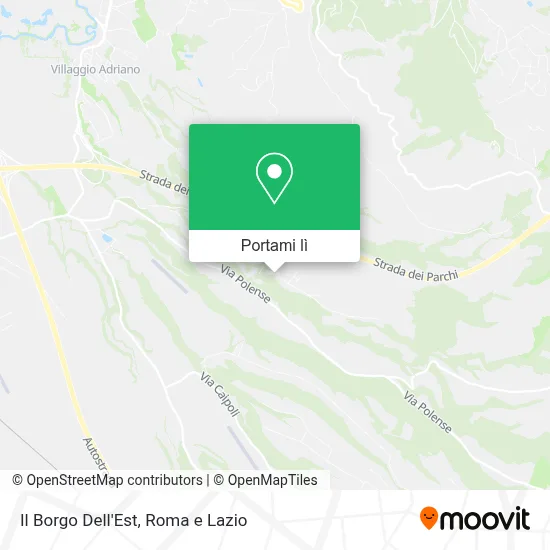 Mappa Il Borgo Dell'Est