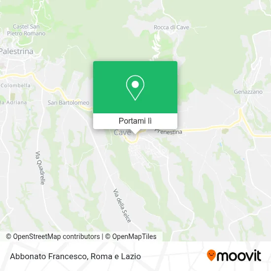 Mappa Abbonato Francesco