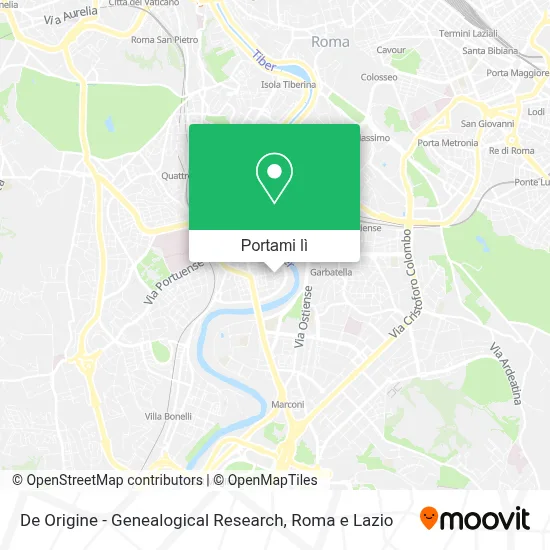 Mappa De Origine - Genealogical Research