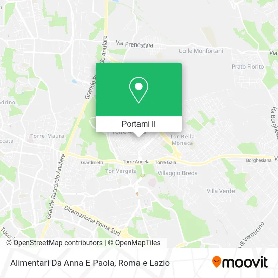 Mappa Alimentari Da Anna E Paola