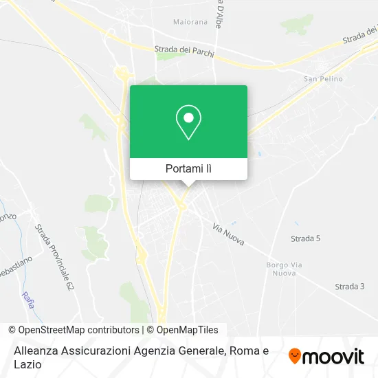 Mappa Alleanza Assicurazioni Agenzia Generale
