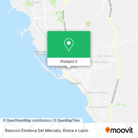Mappa Baiocco Enoteca Del Mercato